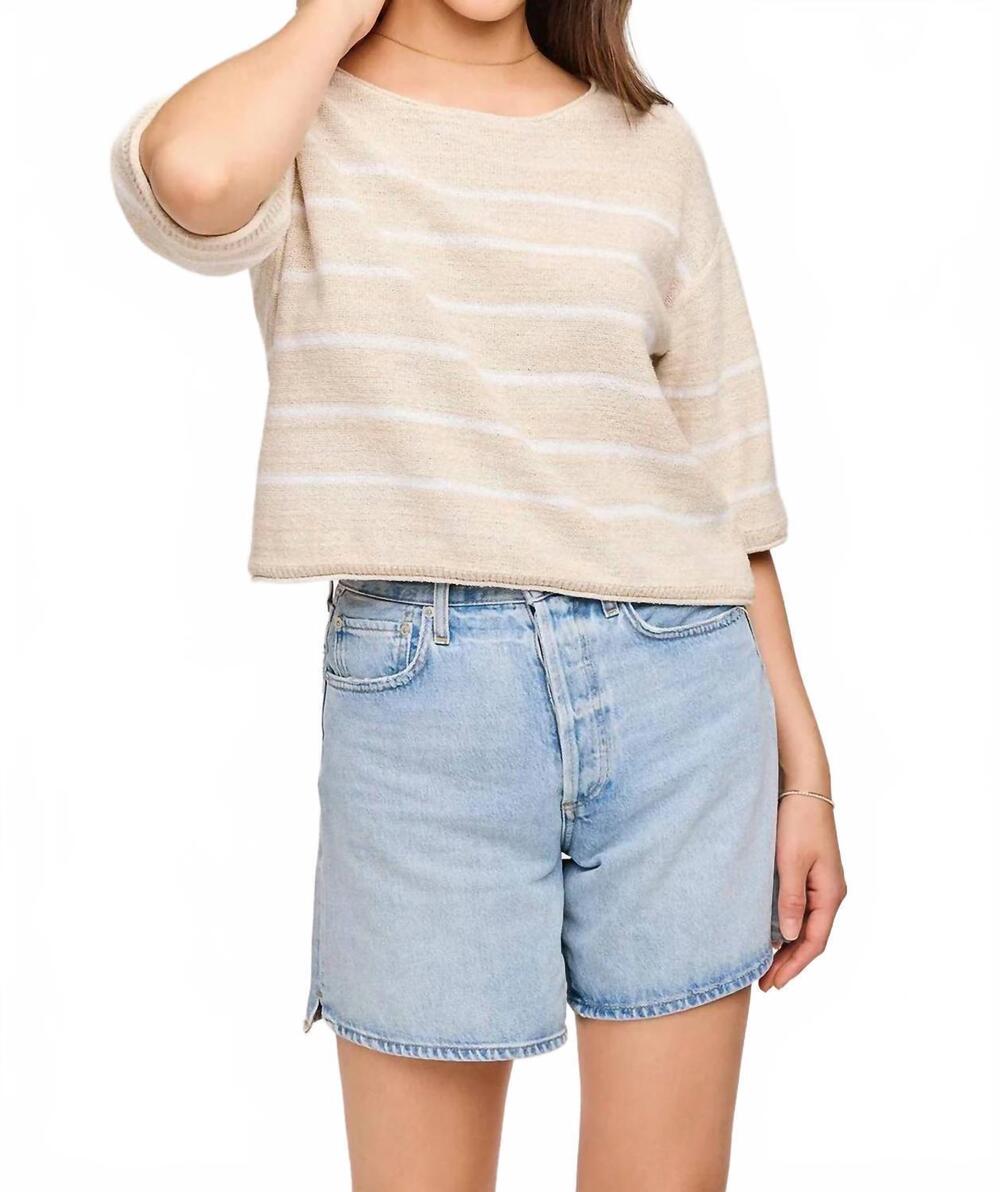 NEW GENTLE FAWN women's kerrigan sweater in brown